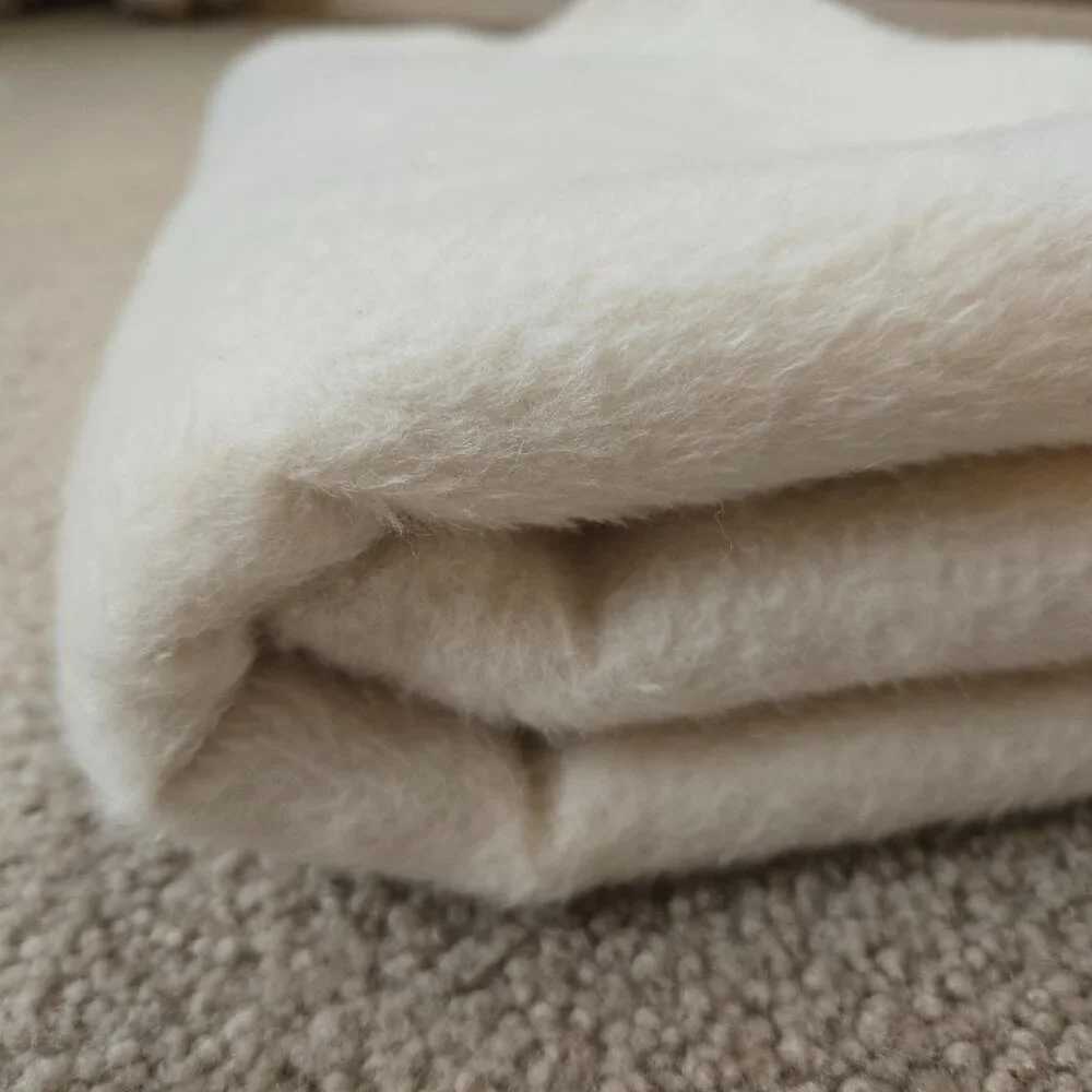 Kuna Baby Alpaca & Wool FUZZY FURRY Wrap